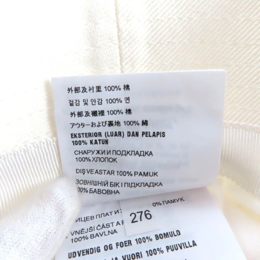 Prada 1 Hc137 100% Cotton Logo - Picture 8 of 9